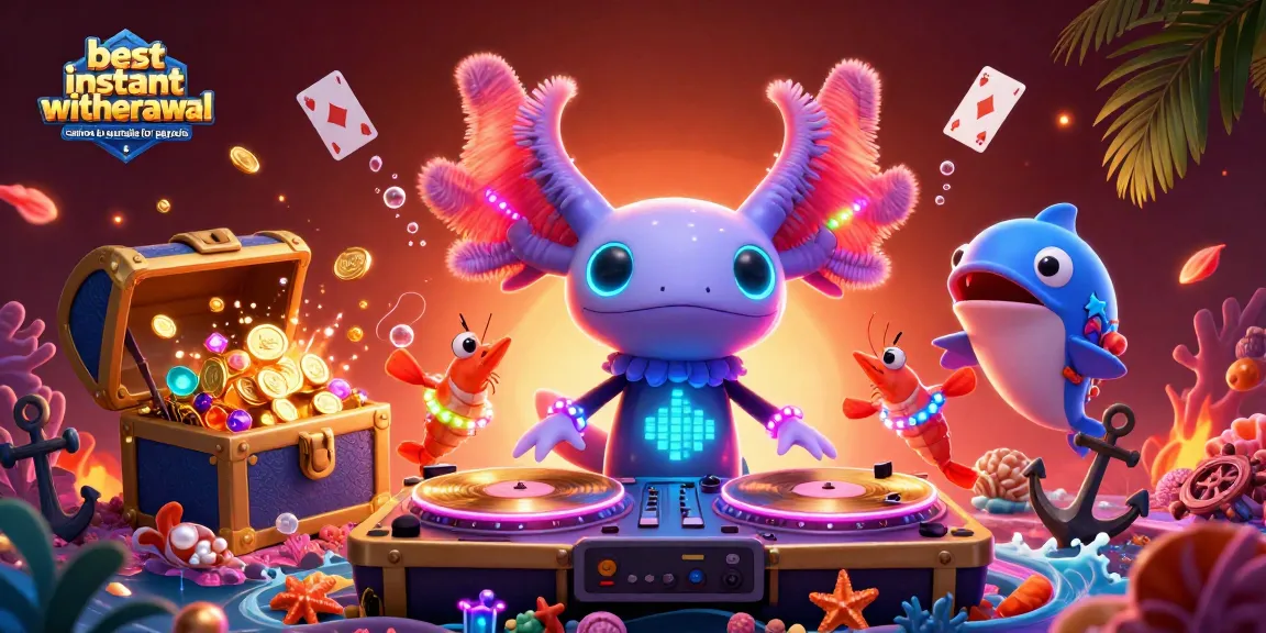 Experience the thrill of the best instant withdrawal casinos in australia for payouts with vibrant 3D casino characters.