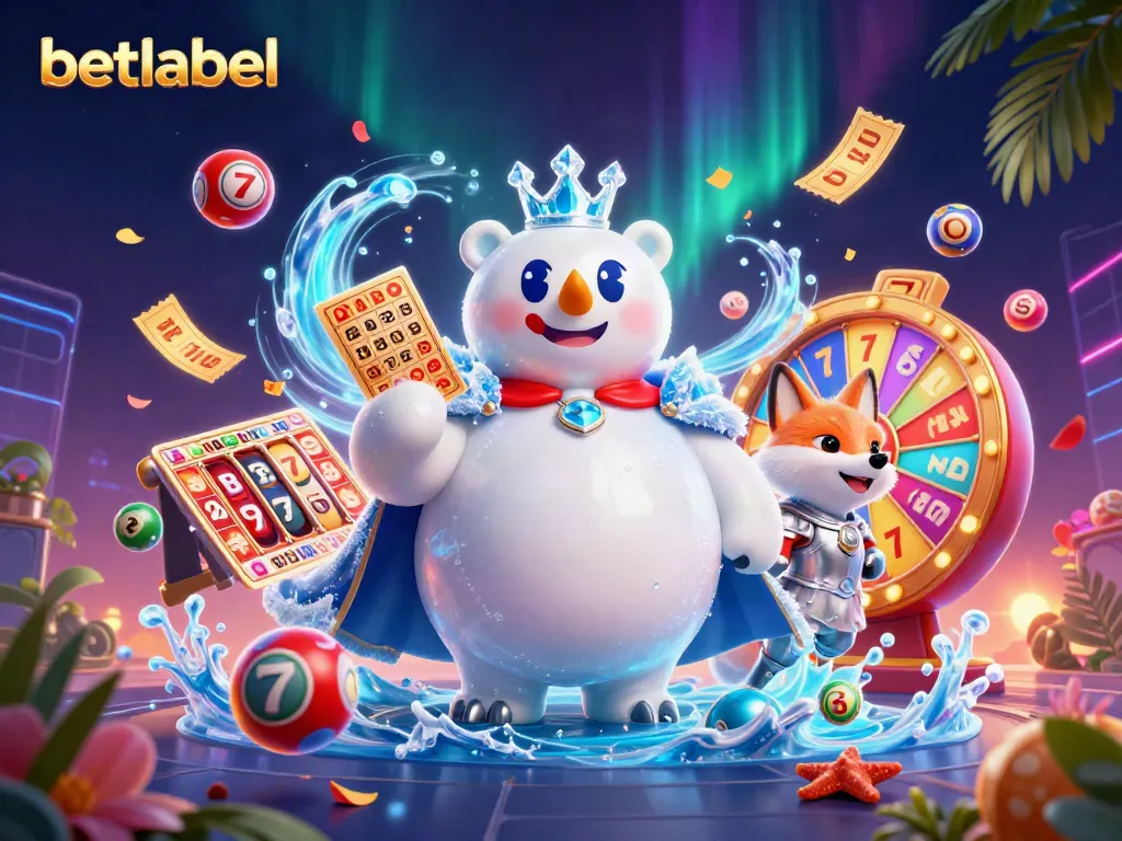 Experience the thrill of betting at betlabel with vibrant casino games and energetic characters.