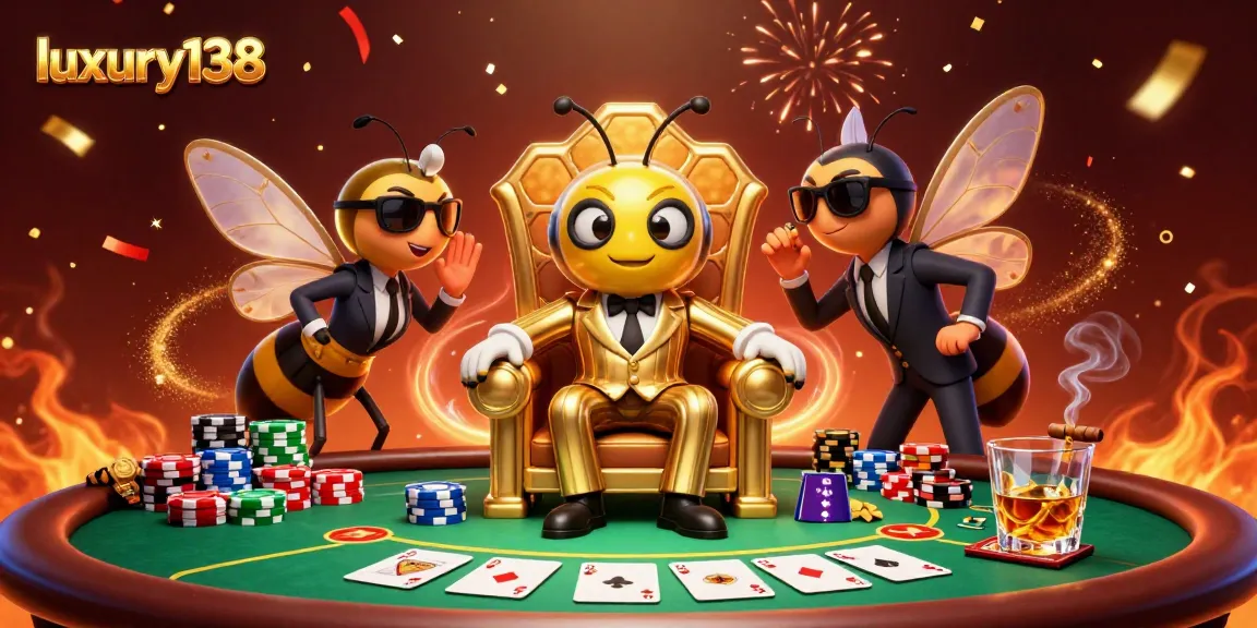 Experience luxury138 gaming with thrilling poker action and vibrant casino elements.