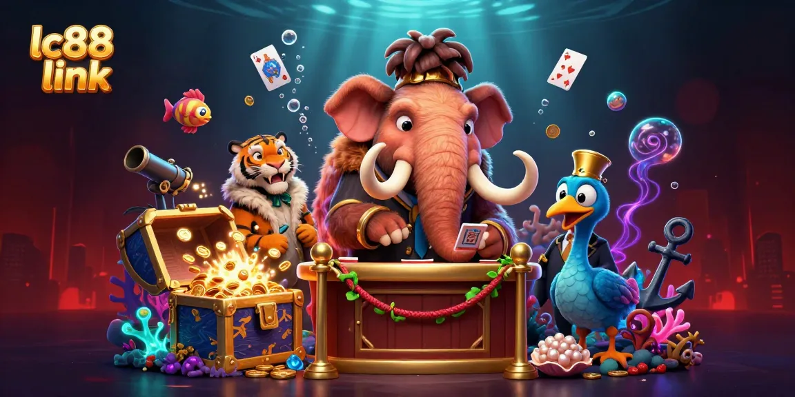 Experience gaming excitement with lc88 link featuring thrilling casino characters and games.