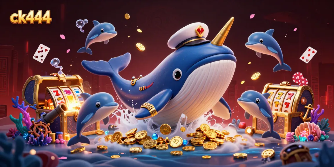 Experience the thrill of ck444 with vibrant 3D characters and dynamic casino game elements.