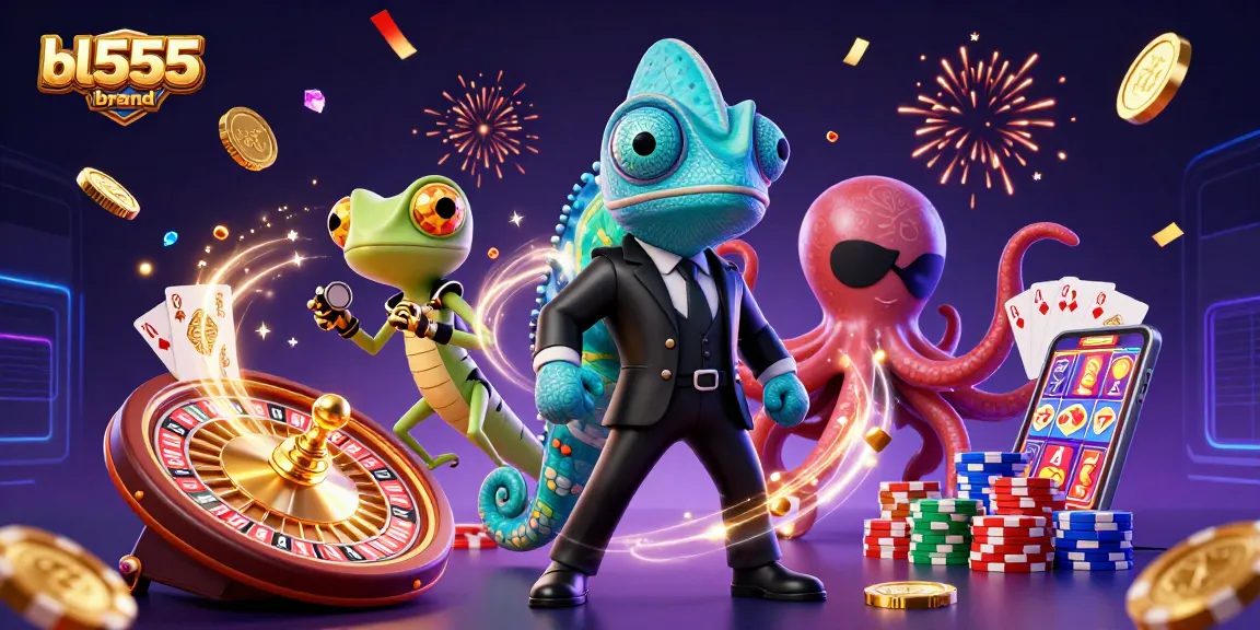 Experience thrilling gaming at bl555brand with vibrant casino action and 3D characters.