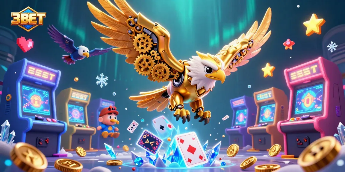 Experience thrilling gameplay at 3BET with vibrant arcade elements and dynamic casino action.