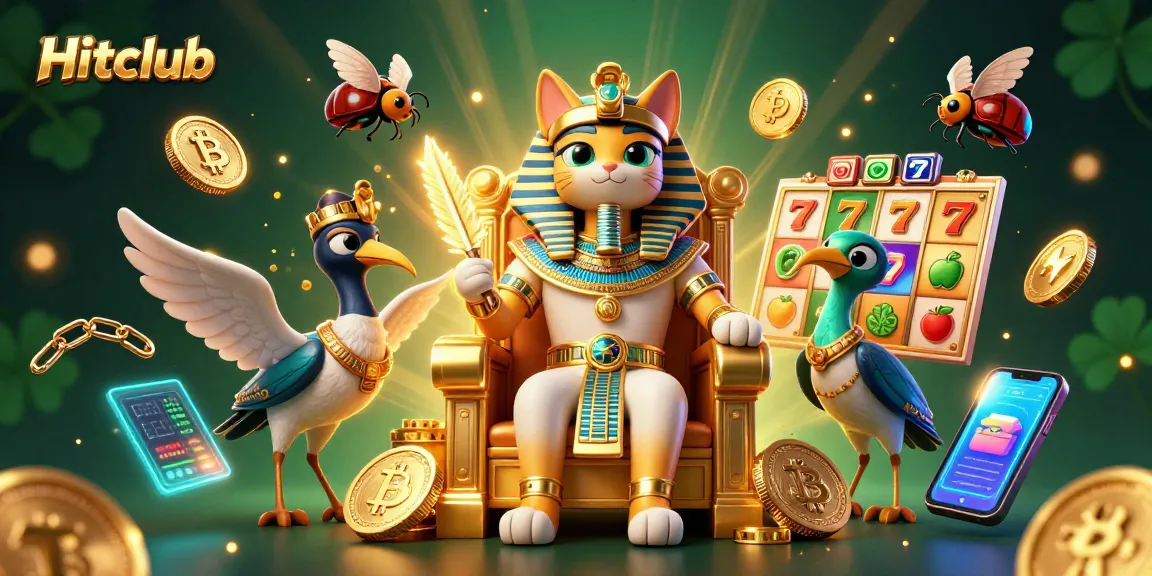 Spin the reels at Hitclub with vibrant slots, Bitcoin elements, and captivating visuals.