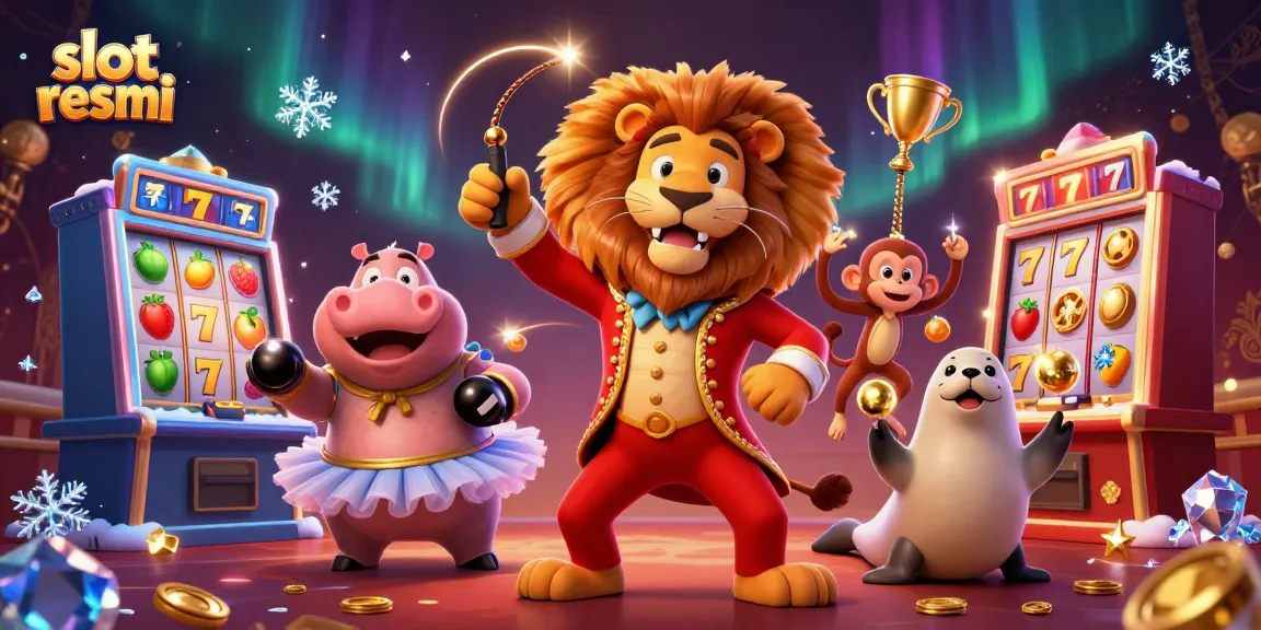Engaging scene showcasing slot resmi with characters and vibrant casino elements, highlighting thrilling gameplay.
