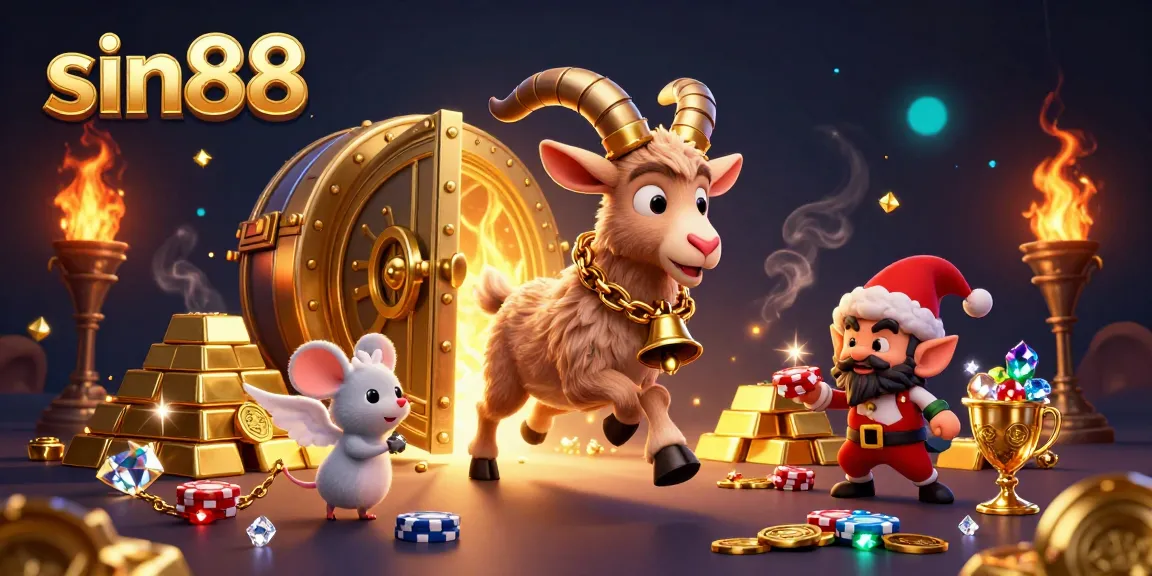 Experience the thrilling sin88 casino with Krampus and festive characters bringing excitement to the gaming scene.