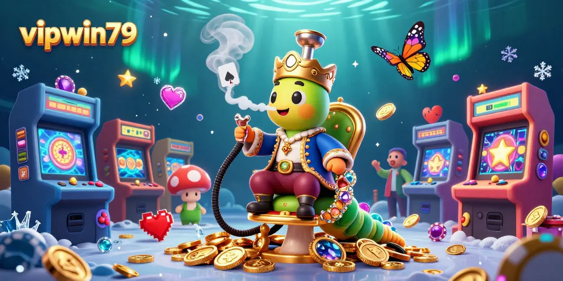 Engage with exciting gameplay at vipwin79 in a vibrant casino experience filled with poker symbols and golden coins.
