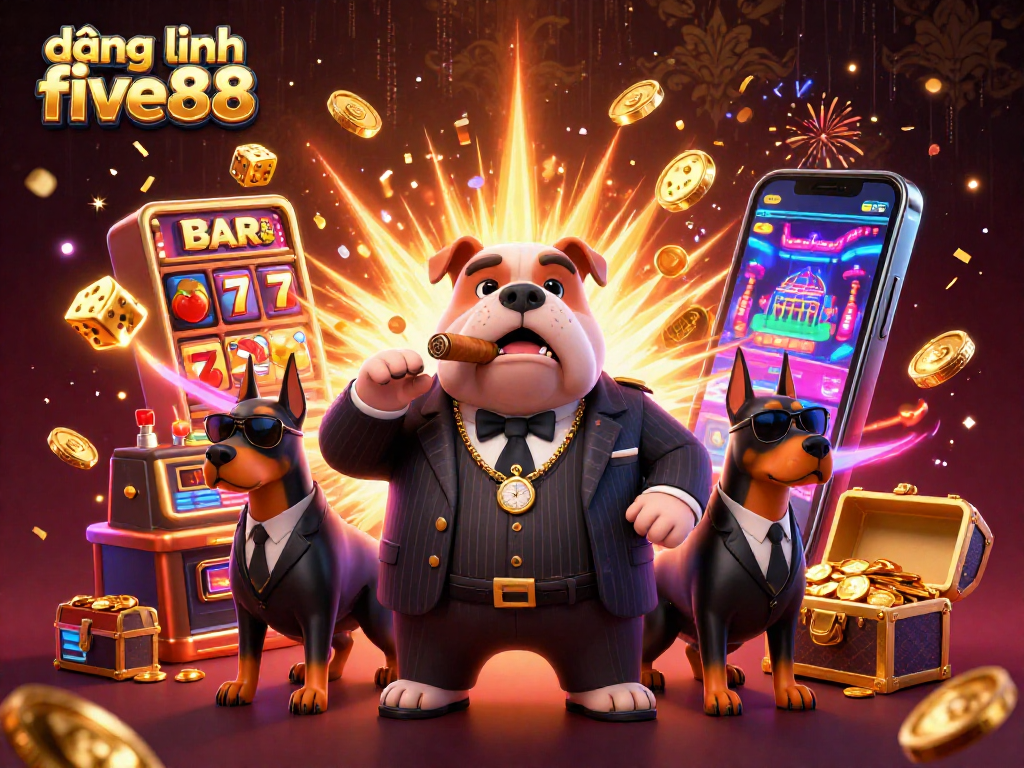 Experience thrilling gaming moments with đăng nhập five88 at a vibrant casino scene.