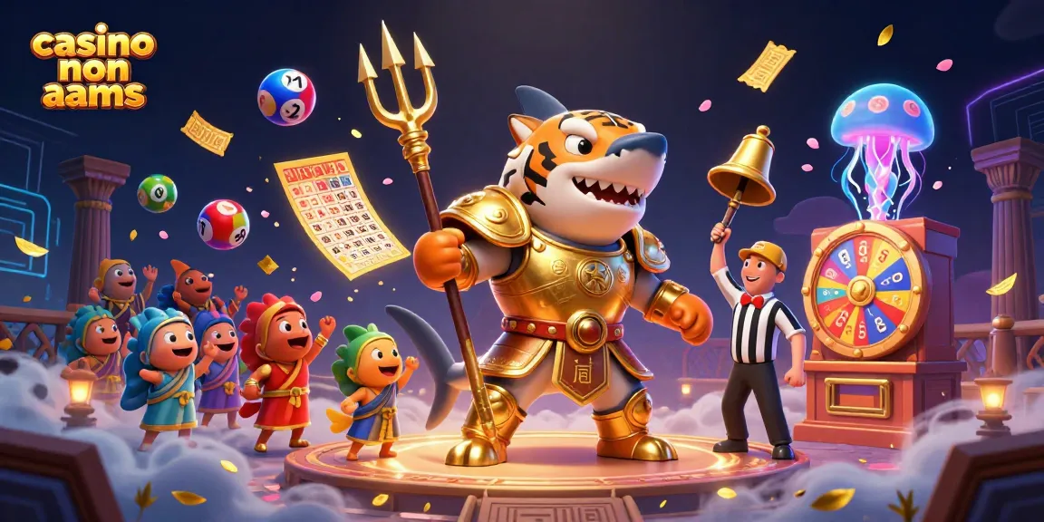 Engage with thrilling games at casino non aams featuring vibrant lottery balls and energetic casino elements.