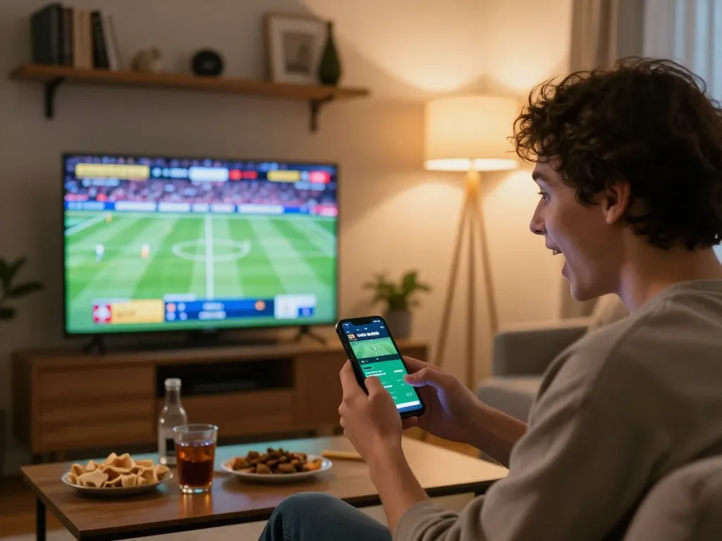 Engaging mobile sports betting experience with OPEN88 on a smartphone.