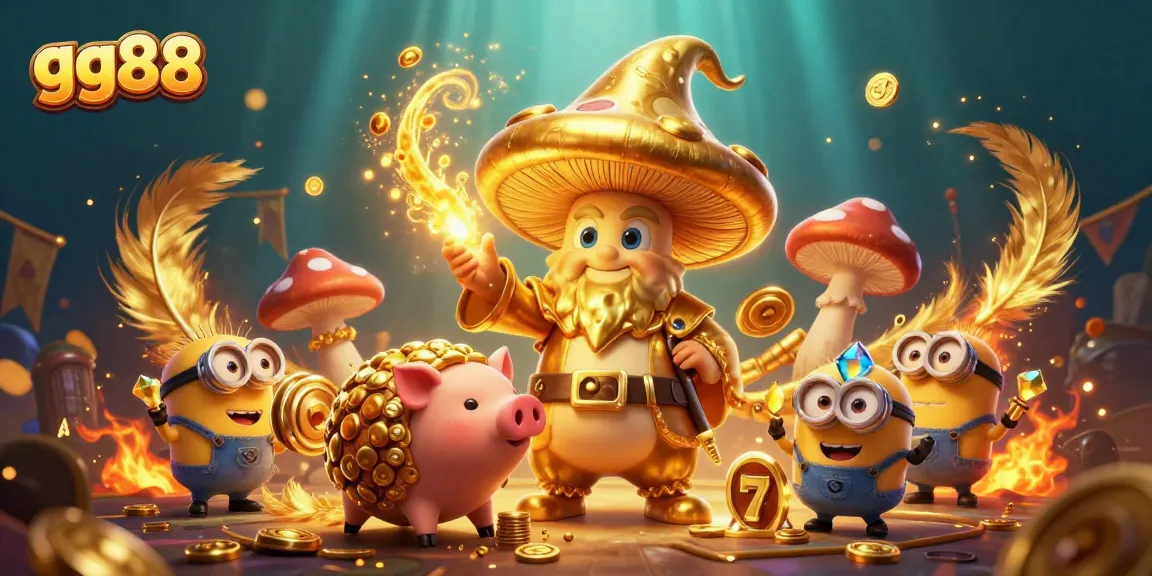 Win big with innovative gg88 slots featuring golden elements and magical characters.