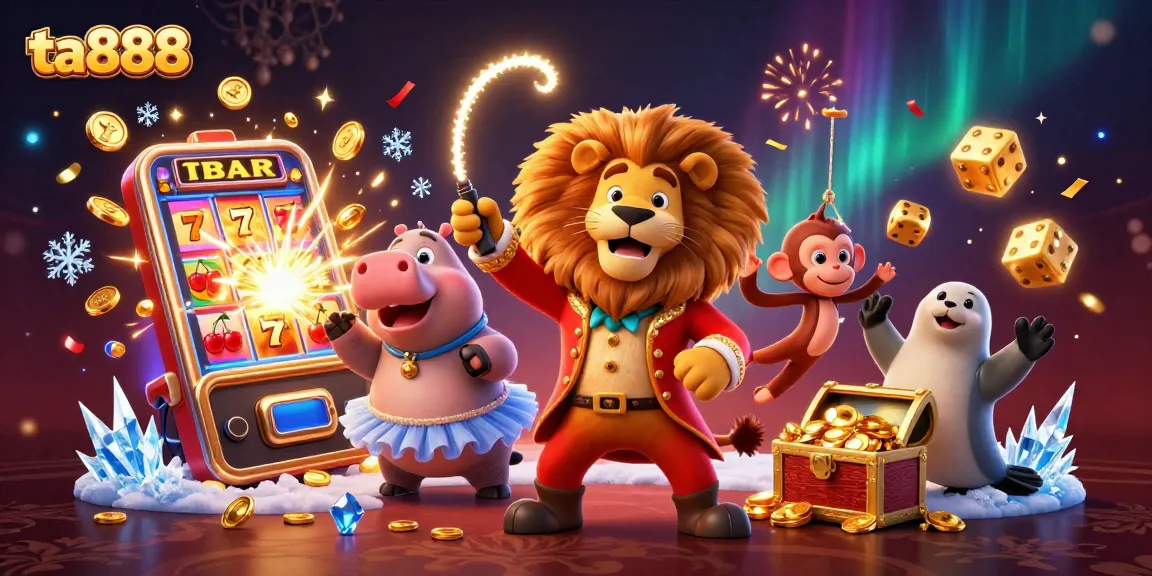 Engage with thrilling ta888 online casino games featuring vibrant characters and a jackpot explosion.