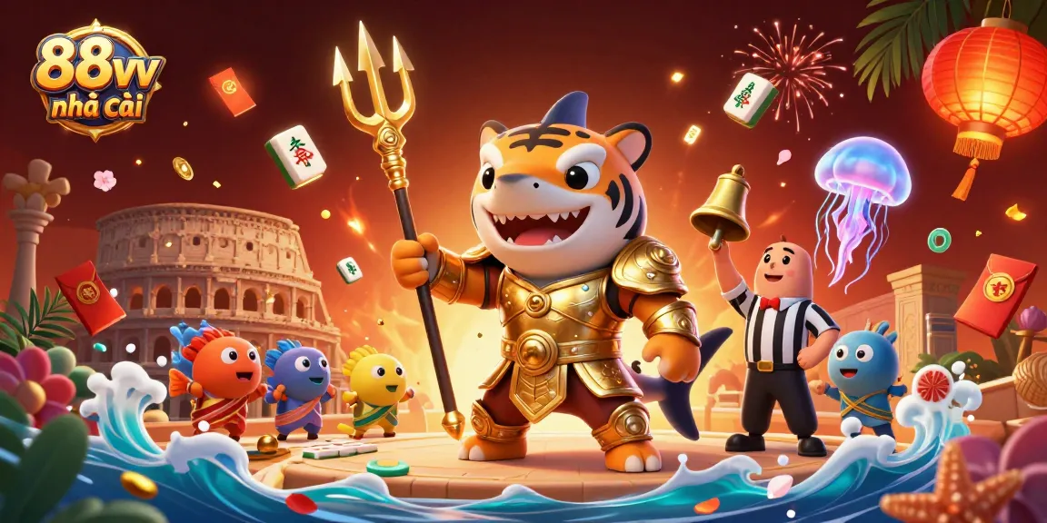Experience thrilling gaming at 88vv nhà cái with a vibrant underwater casino scene